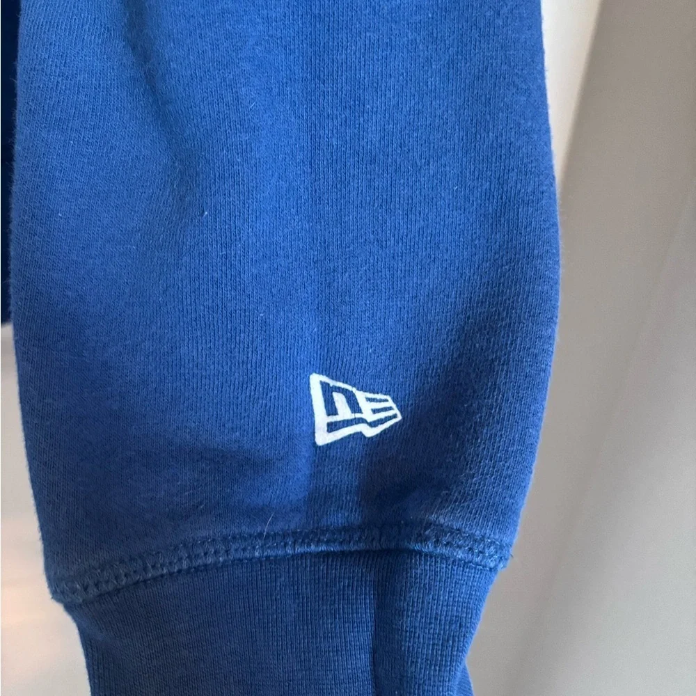 Blue OKC Oklahoma City Thunder New Era Hoodie Womens size M - Picture 5 of 7
